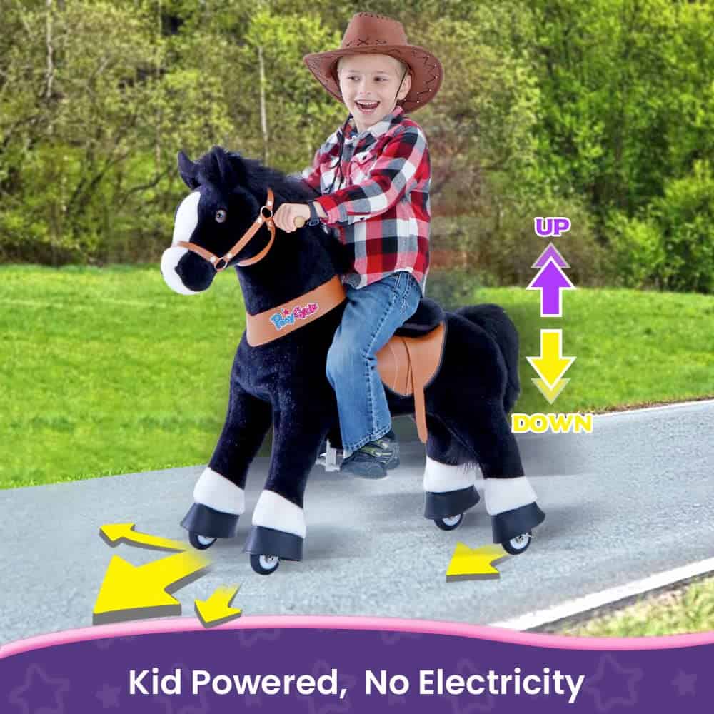Ponycycle Kids Ride Horse Riding Horses for 3-5 Years Old - Imagen 6