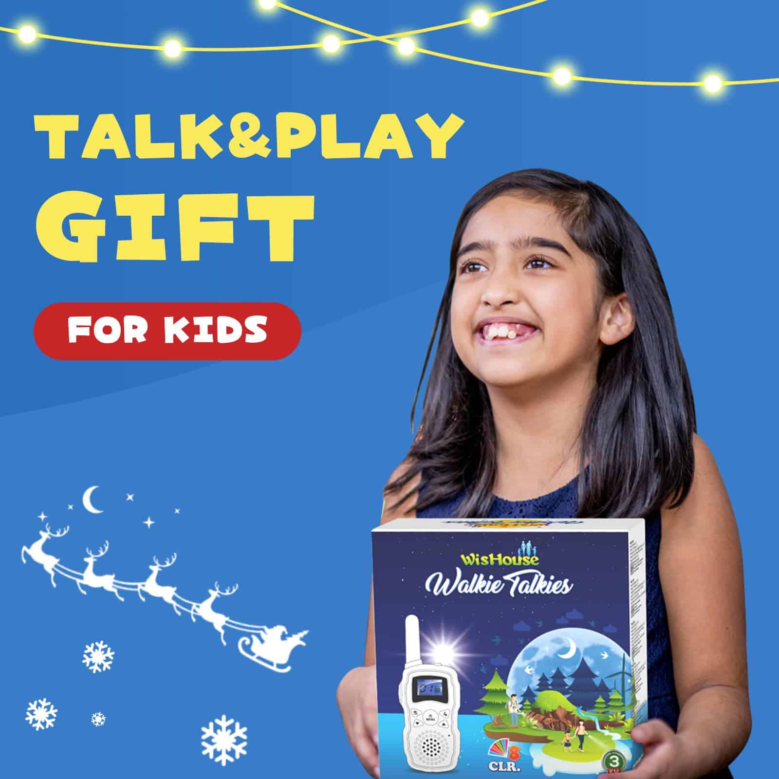 Walkie Talkies Recargables para Niños 3 Pack, Juguetes para - Imagen 7