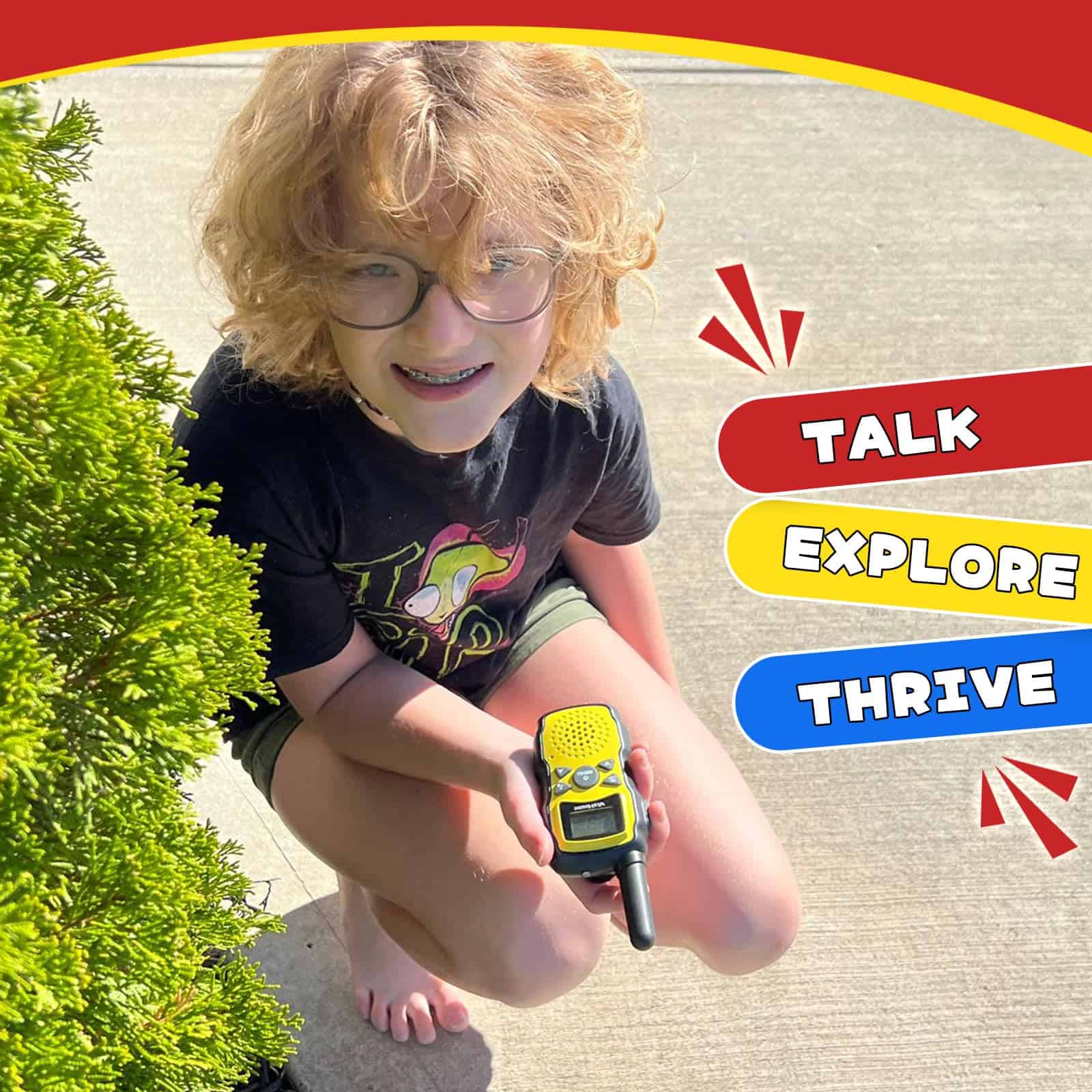 Walkie Talkies Recargables para Niños 3 Pack, Juguetes para - Imagen 9