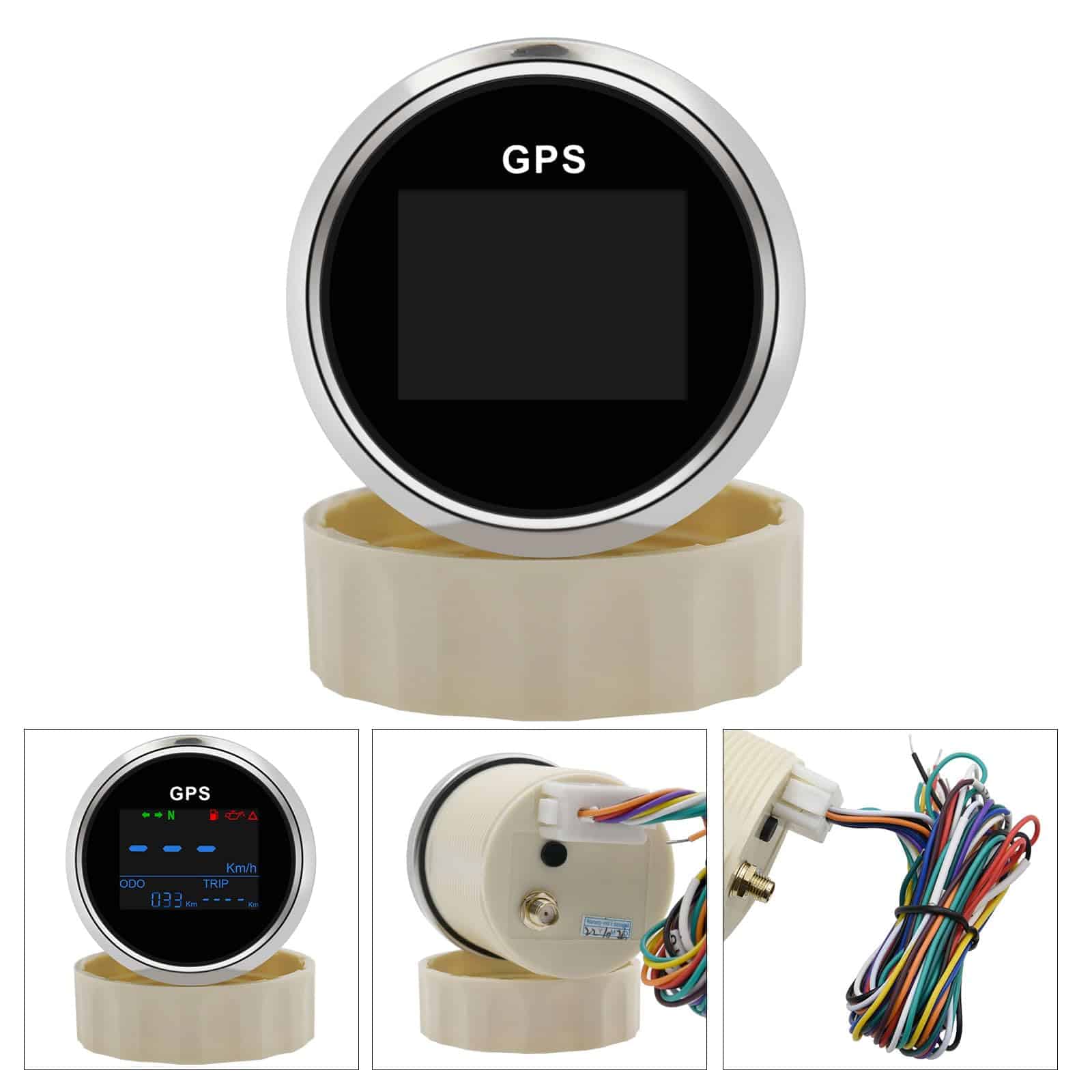 Velocímetro GPS Geloo de 52mm 2 Ajustable para Motocicleta - Imagen 7