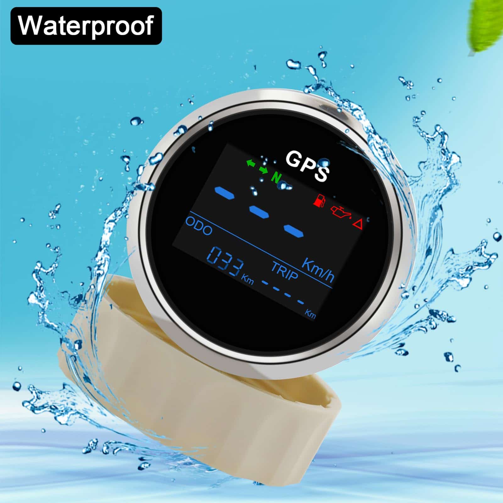 Velocímetro GPS Geloo de 52mm 2 Ajustable para Motocicleta - Imagen 3