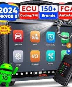 Autel MaxiCOM MK908 II w/ $60 MV108S, AutoScan 2.0,