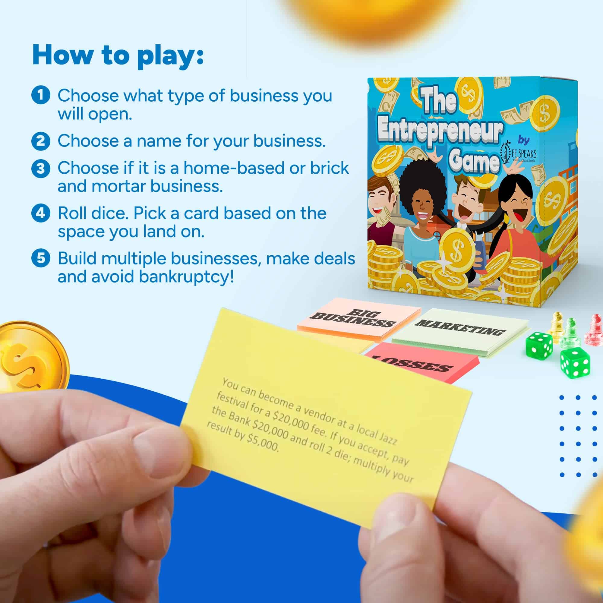 Juego de Emprendedores - Juego de Mesa STEM Acreditado y - Imagen 3