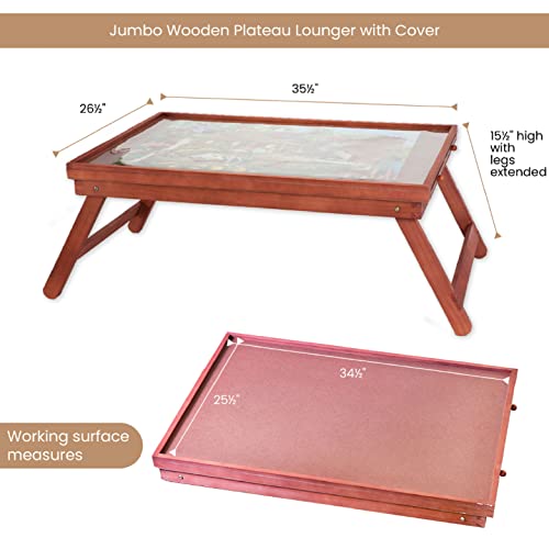 Bits and Pieces - Tablero de Rompecabezas Jumbo Lounger con - Imagen 3