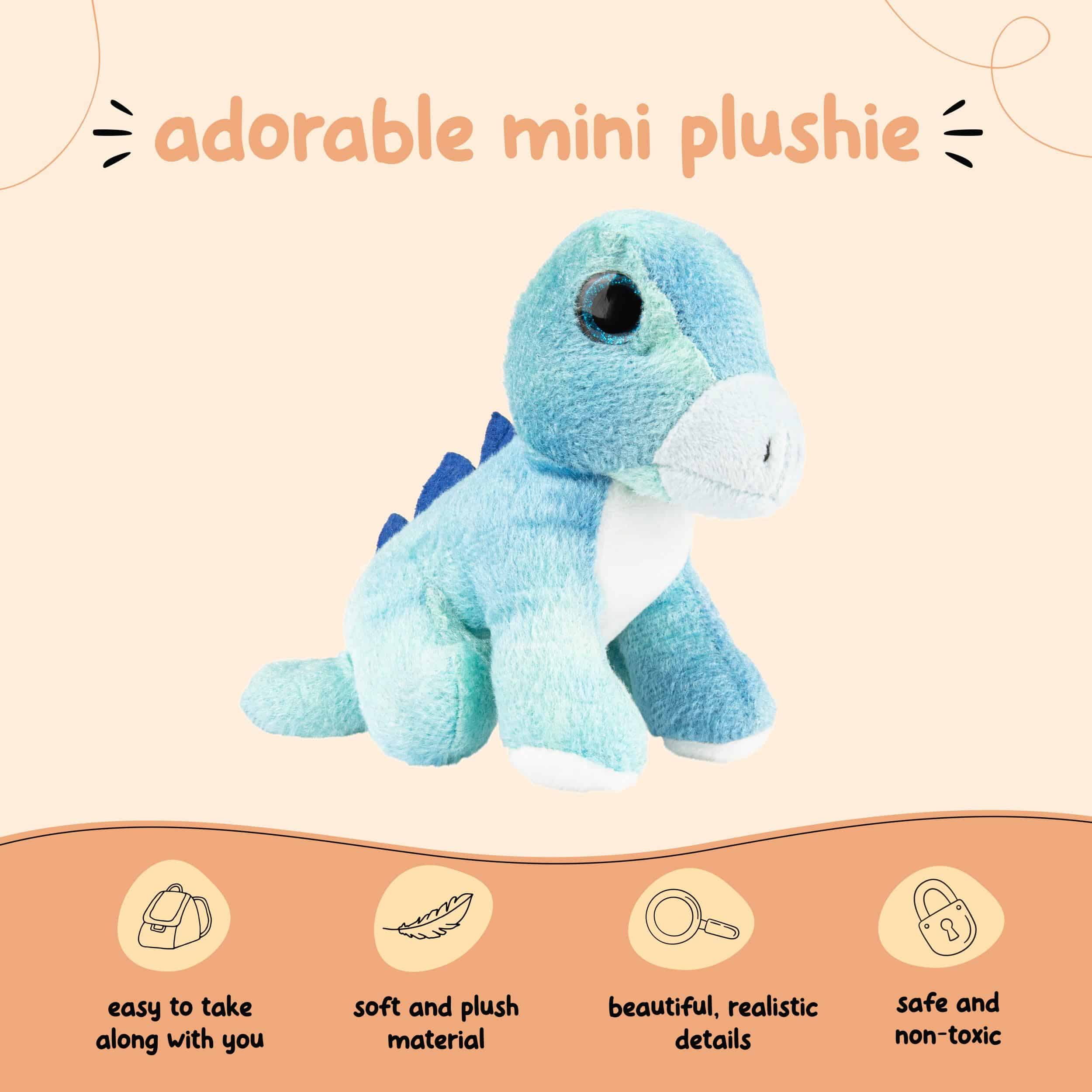 Juguetes de Peluche Mini Stegosaurus de Forest & Twelfth, - Imagen 7