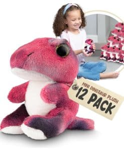 Juguetes de Peluche Mini T-Rex de Forest & Twelfth, Paquete