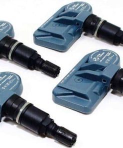 Conjunto de 4 sensores de presión de neumáticos -Negro Mate