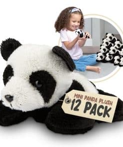 Juguetes de Peluche Mini Panda de Forest & Twelfth, Paquete