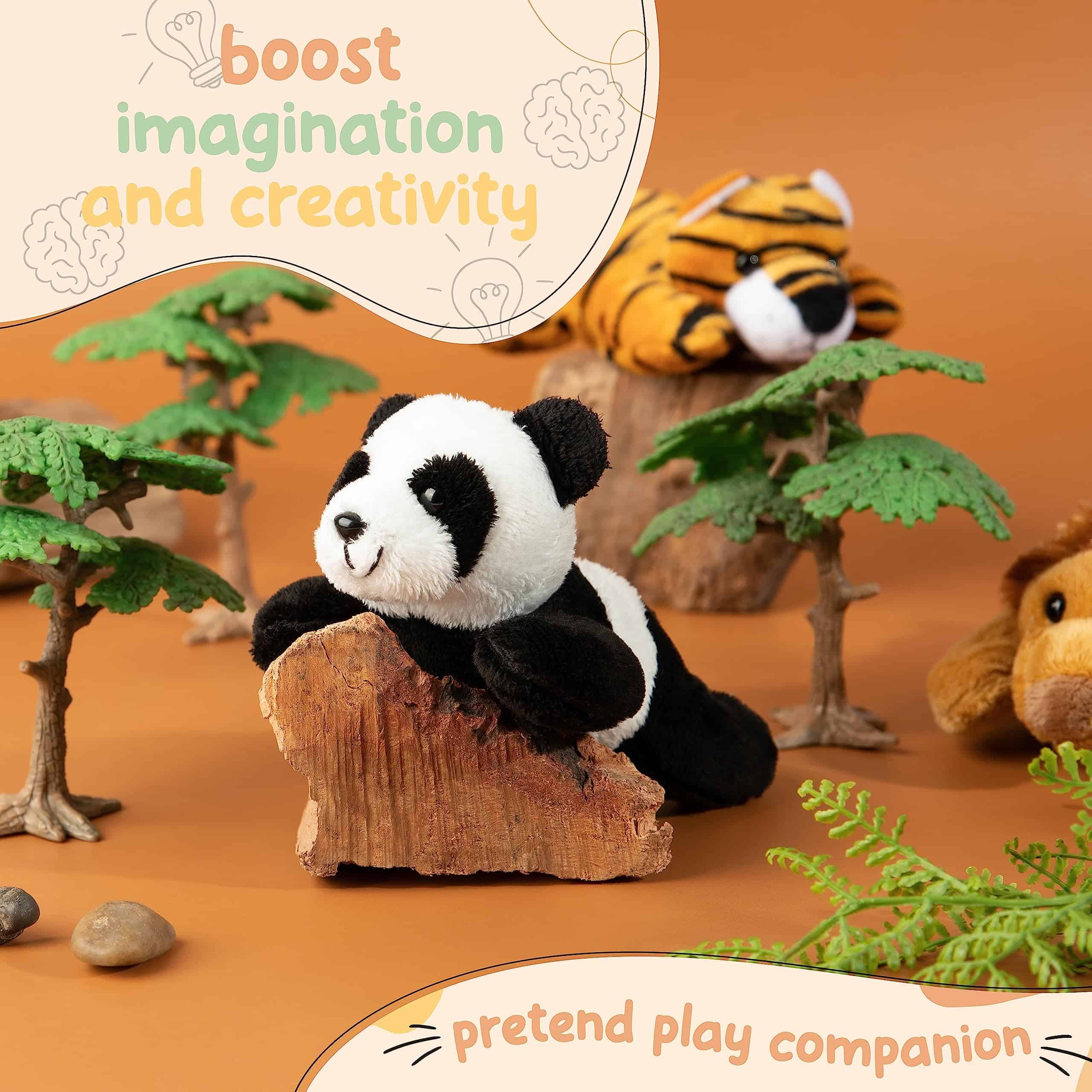 Juguetes de Peluche Mini Panda de Forest & Twelfth, Paquete - Imagen 4