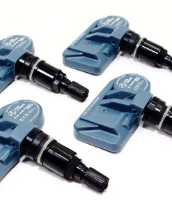 Set de 4 Sensores de Presión de Neumáticos -Negro Brillante