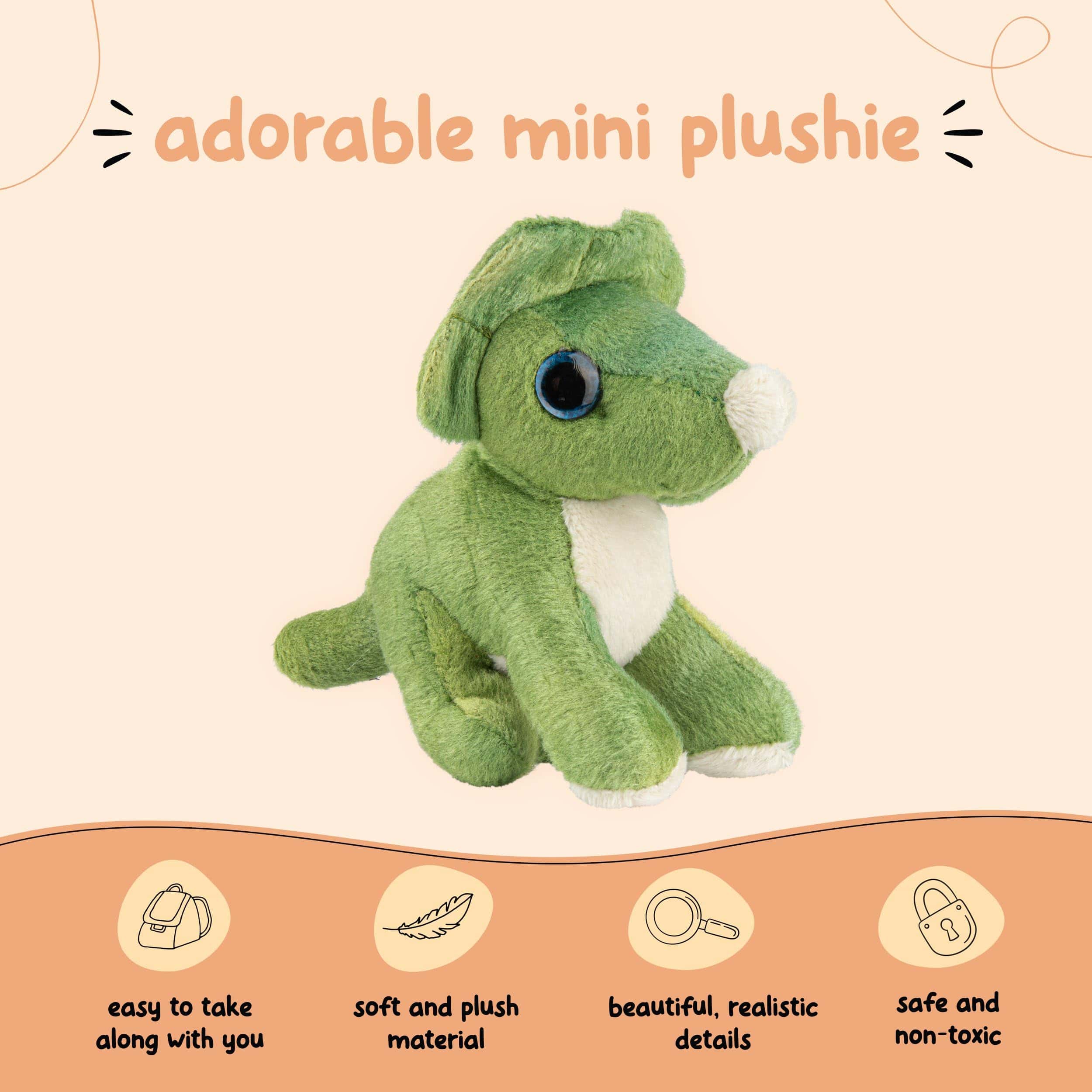 Juguetes de Peluche de Mini Triceratops Forest & Twelfth, - Imagen 7