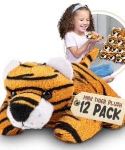 Mini Peluches Forest & Twelfth de Tigres, Paquete de 12