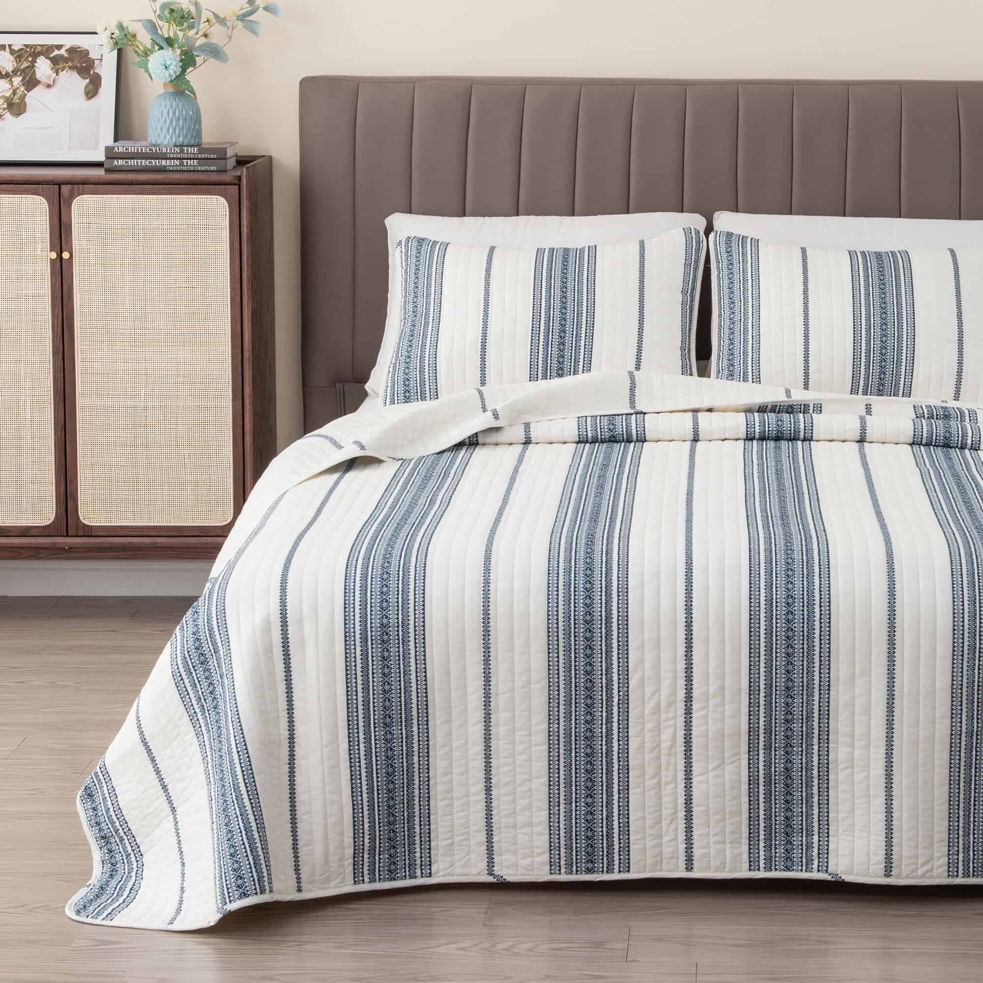 Set de Colcha Reversible King de Great Bay Home - Todo