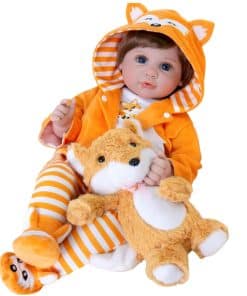 Muñecas Bebé Realistas Aori Bebé de 22 pulgadas de Cuerpo