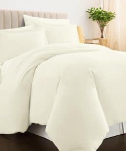 Juego de Funda Nórdica Pizuna Pure 100% Algodón, lujoso con