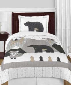 Juego de edredón Sweet Jojo Designs para niños en tamaño