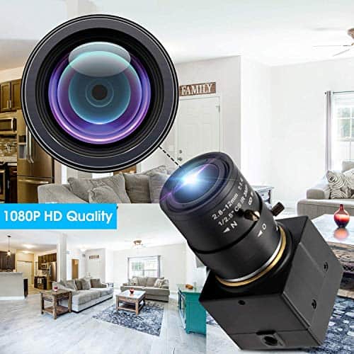 Cámara USB ALPCAM Gran Angular Lente Varifocal 2.8-12mm - Imagen 3