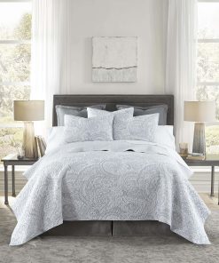 Juego de edredón Levtex Home - Gris de abeto - Edredón