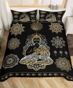 Juego de Funda nórdica Feelyou Mandala Buddha Tamaño King