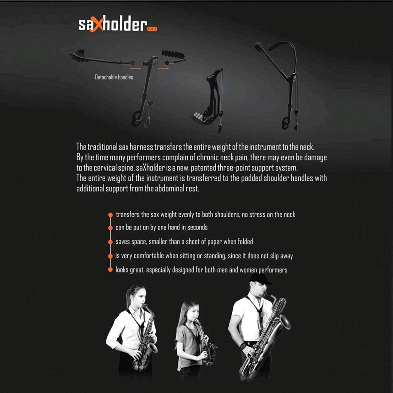JAZZLAB Correa Soporte (SAXHOLDER-PRO) - Imagen 7