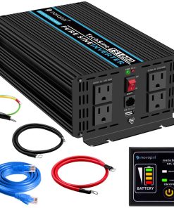 Inversor de corriente Novopal de onda -Negro