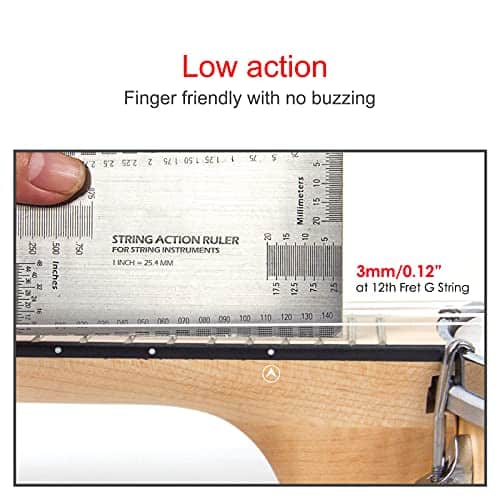 Banjo Ukulele, AKLOT Concert 23 pulgadas Remo Drumhead Open - Imagen 7