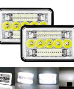 2PCS Faros 4x6 Compatibles con
