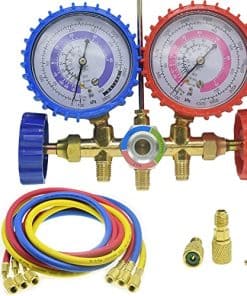 LEIMO KPARTS Juego de manómetros de diagnóstico de aire