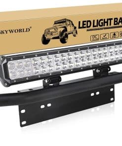 Barra de luces LED SKYWORLD, 20 pulgadas 126W Spot Flood