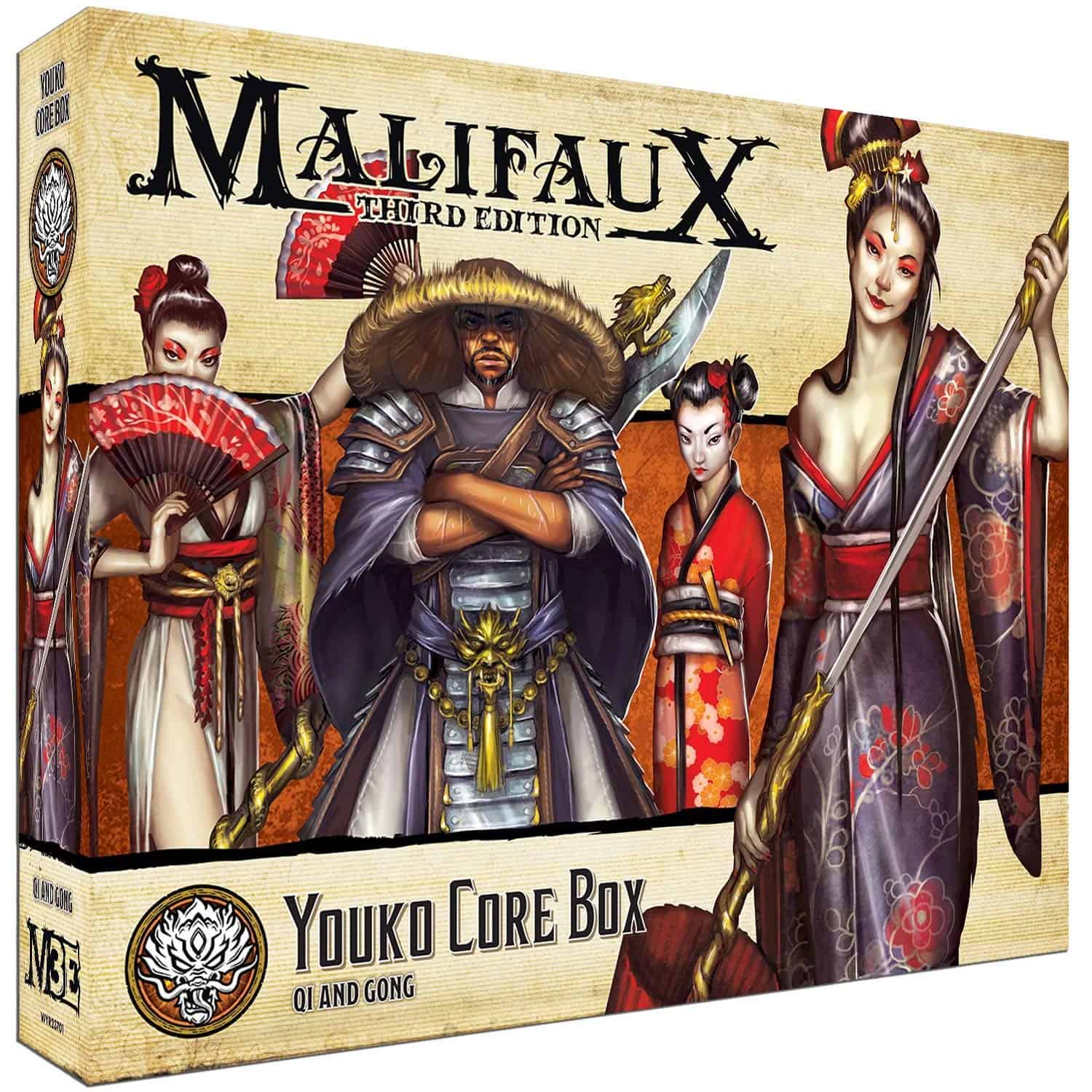 Caja básica de Malifaux Tercera Edición Ten Thunders Youko