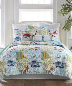 Set de Colcha Levtex Home Beachwalk Full/Queen, Costera,