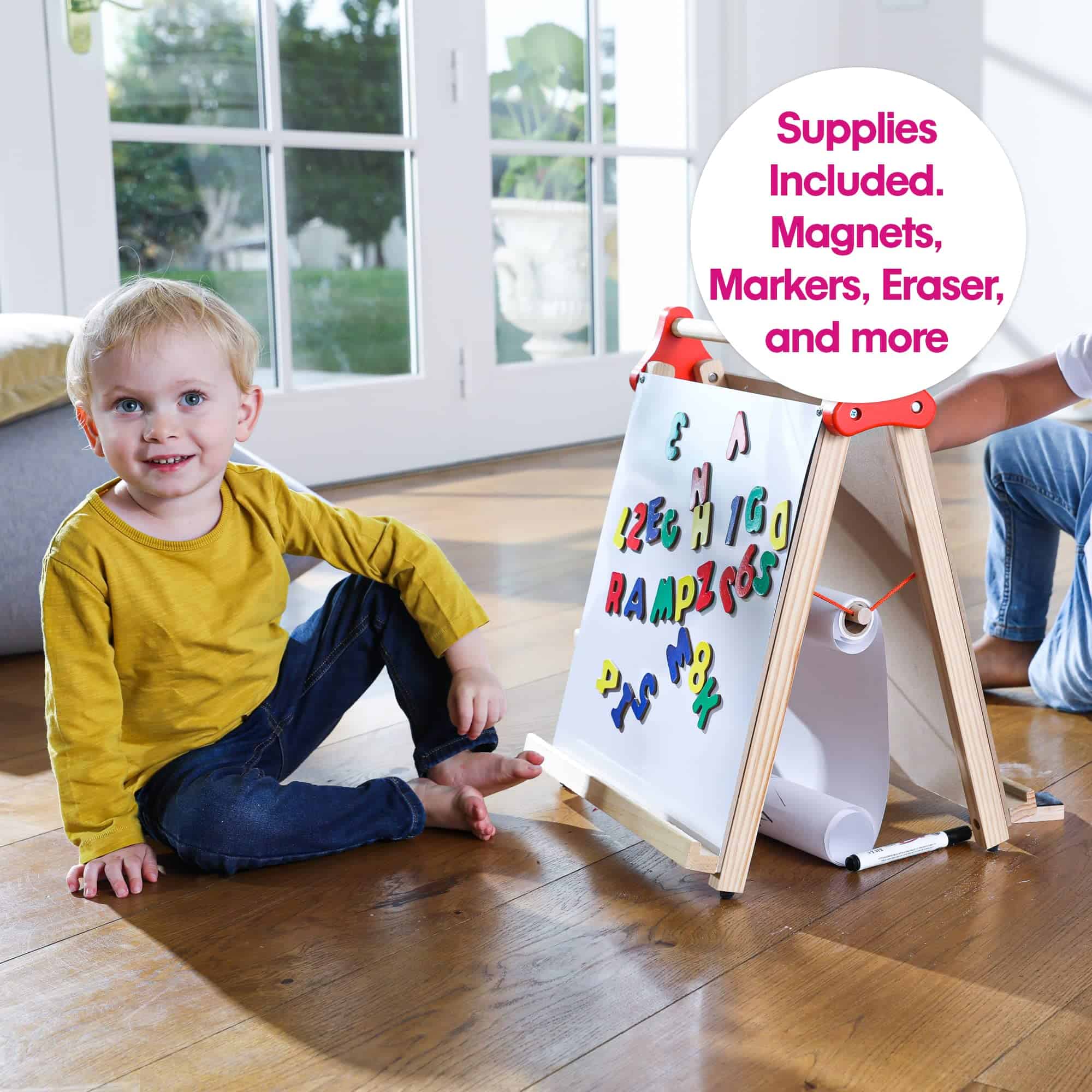 Tablero de arte de sobremesa 4 en 1 de Edushape para niños - Imagen 5