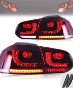 Faros traseros LED VLAND para Volkswagen VW Golf 6 MK6 GTI
