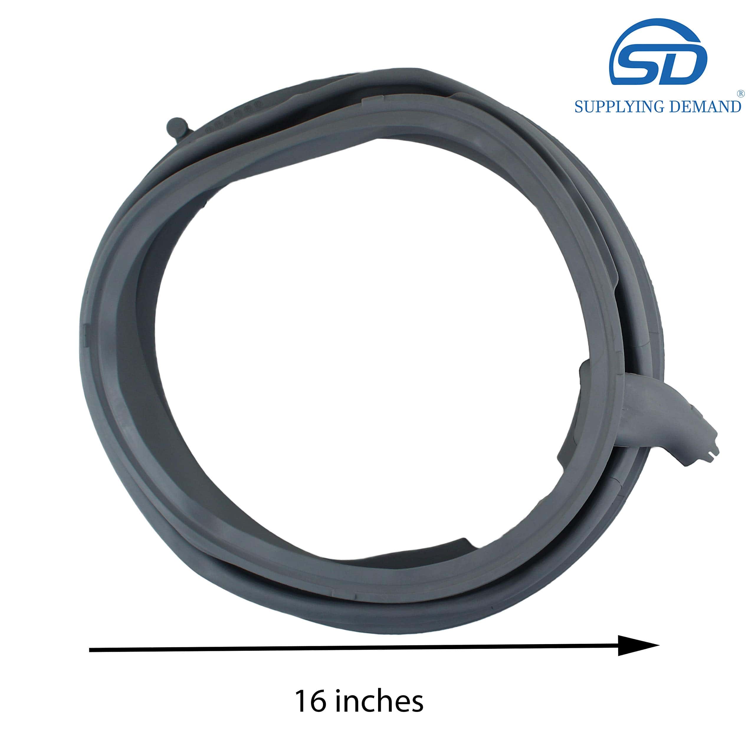 Junta de goma para puerta de lavadora de carga frontal - Imagen 4