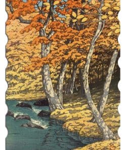 Rompecabezas de madera de Kawase Hasui Fall de Ecru Puzzles