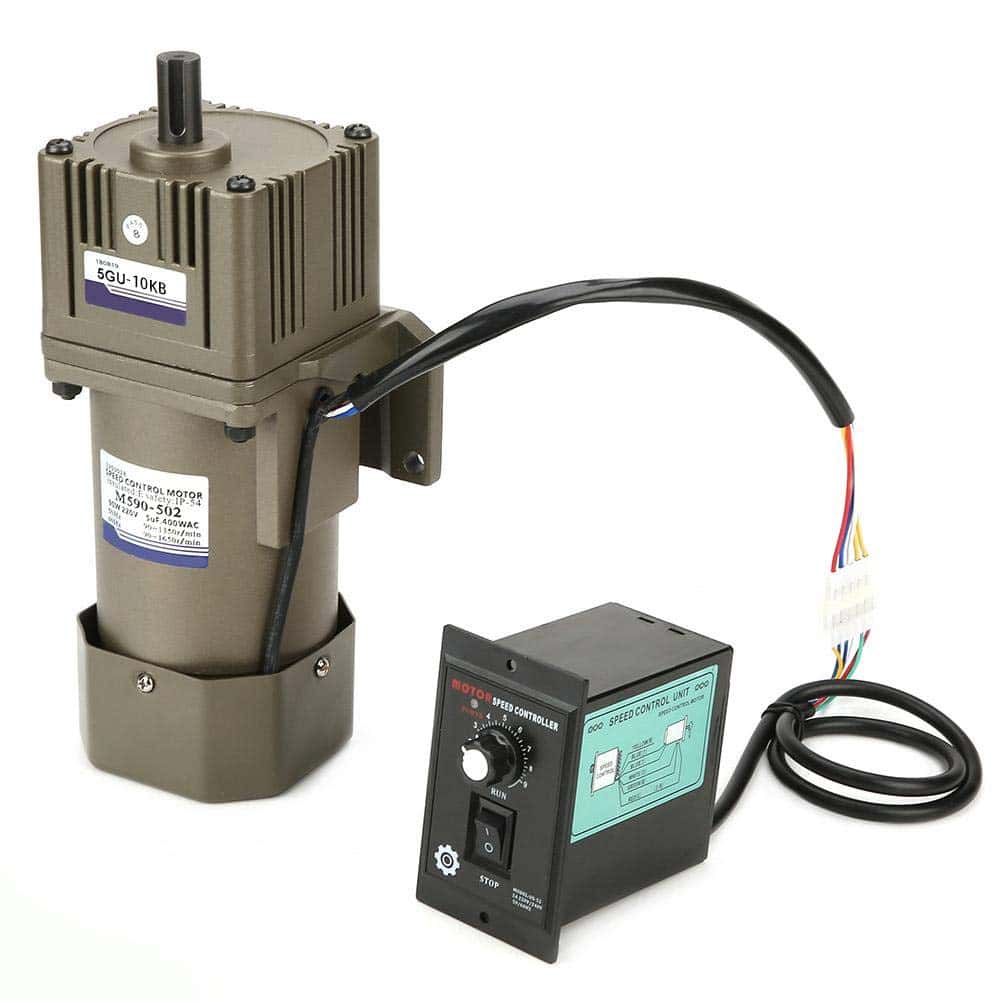 Motor de engranaje de corriente alterna, Motor asincrónico