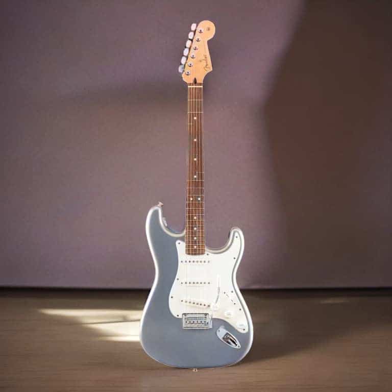 Guitarra Eléctrica Fender Player Stratocaster SSS, Plata, - Imagen 8