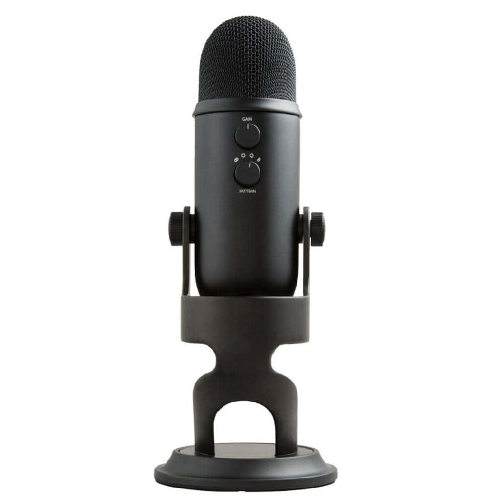Micrófono Blue Yeti (Blackout) con soporte de brazo Knox - Imagen 3
