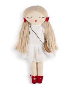 Muñeca de Peluche Mila Hearts of Yarn hecha a mano para