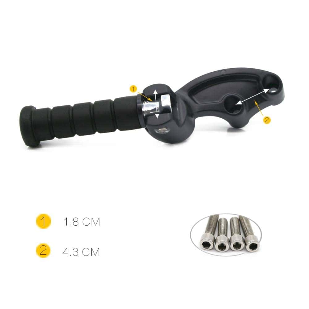 COPART Reposapiés Plegables Traseros para Pasajeros de - Imagen 5