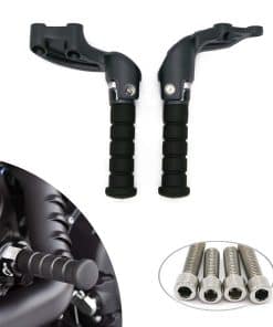 COPART Reposapiés Plegables Traseros para Pasajeros de