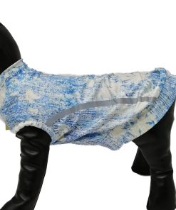 Chaleco con protector solar para perros con impresión