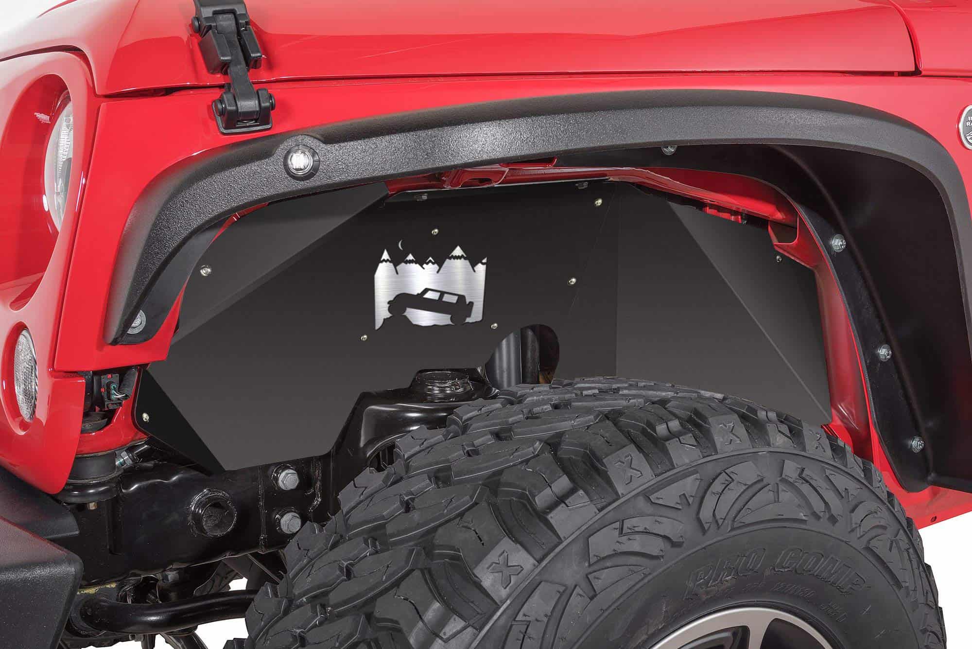 Revestimientos de guardabarros interiores delanteros para - Imagen 9