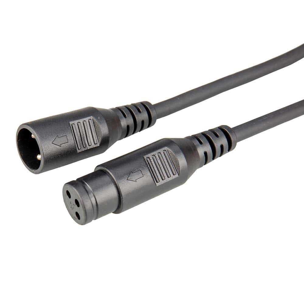 Cable DMX 4 Pack XLR 15ft Macho Hembra, Cables DMX de 3 - Imagen 4