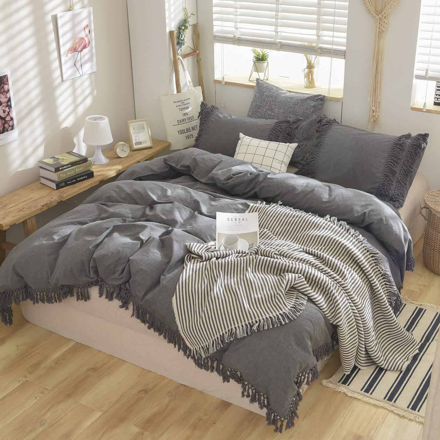 Juego de Funda de Edredón Softta 3Pcs (1 Funda de Edredón + - Imagen 3