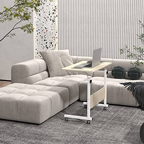 Mesa Auxiliar Móvil de 31.5 Pulgadas con Ruedas para - Imagen 4