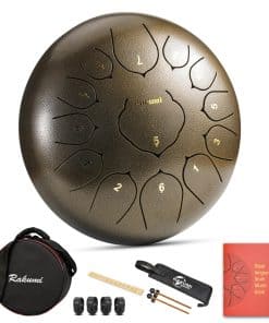 Steel Tongue Drum-13 Note 12 Inch Instrumento de Percusión