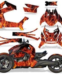Kit completo de calcomanías Roadster Graphics Sticker Decal