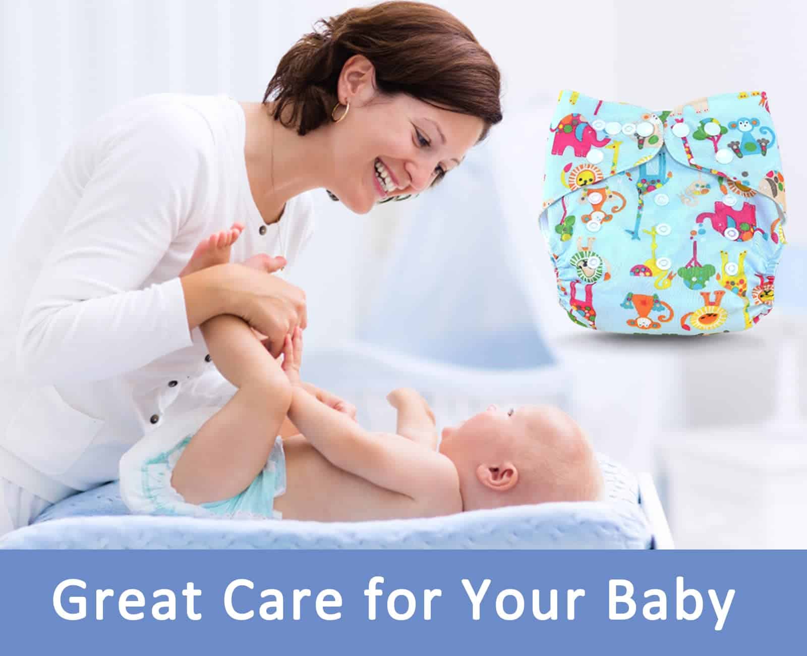 Pañal de tela TDIAPERS Lavable Reutilizable Talla única - Imagen 8