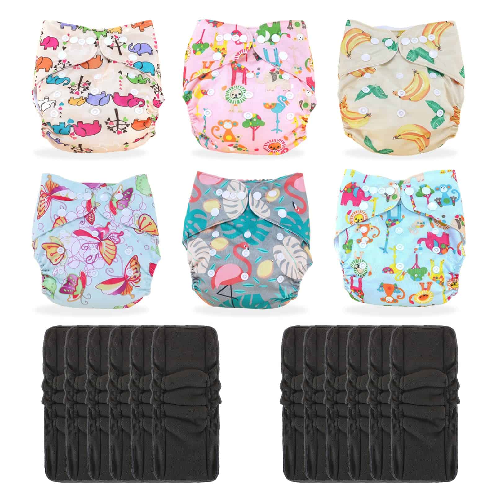 Pañal de tela TDIAPERS Lavable Reutilizable Talla única